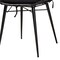 Baxton Studio Sabelle Modern Bohemian Black Finished Rattan and Metal 2-Piece Dining Chair Set, PR 231-2PC-12820-ZORO - alternate 5